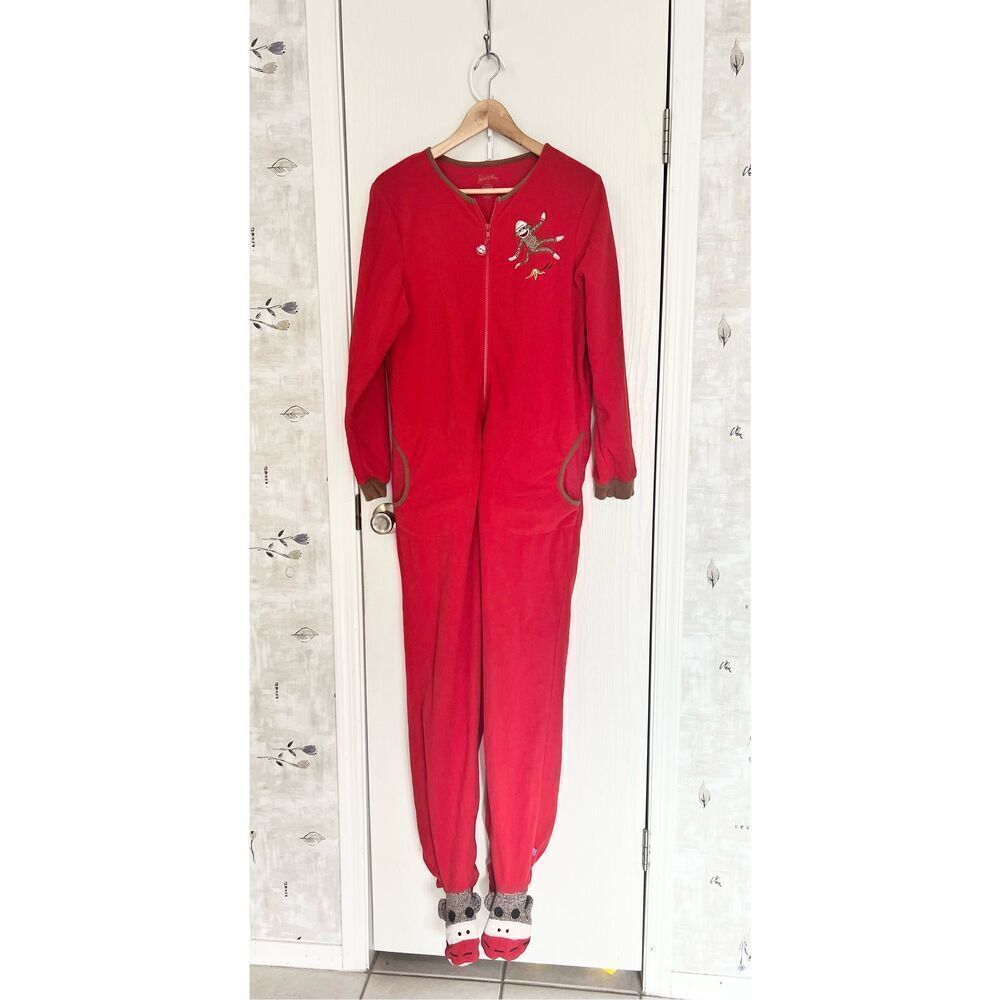 Nick & Nora Sock Monkey Sleep Wear